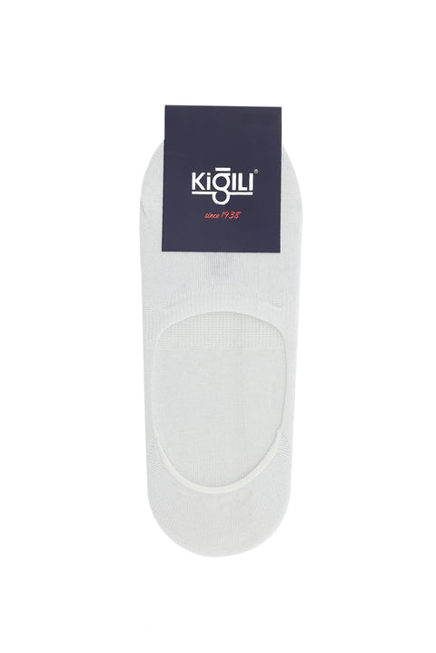 Beyaz 2'li Pamuklu Loafer Çorap Seti