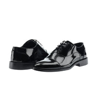 Siyah Klasik Rugan Ayakkabı