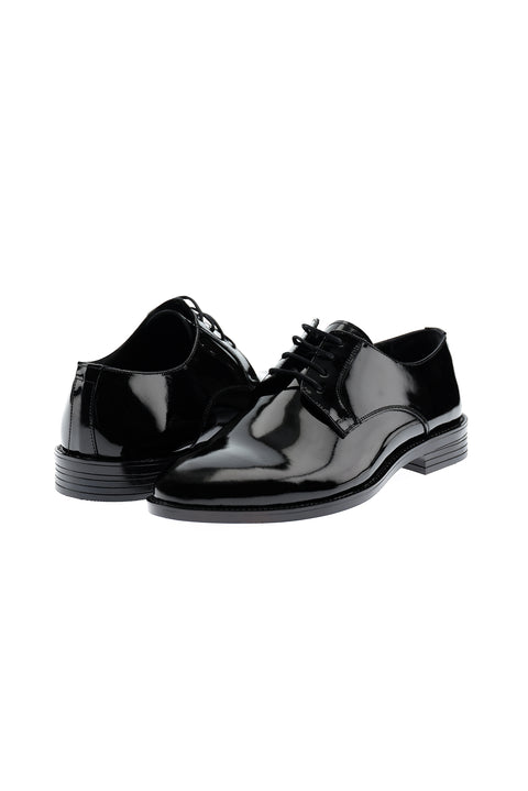 Siyah Klasik Rugan Ayakkabı