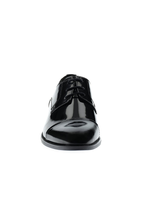 Siyah Klasik Rugan Deri Ayakkabı