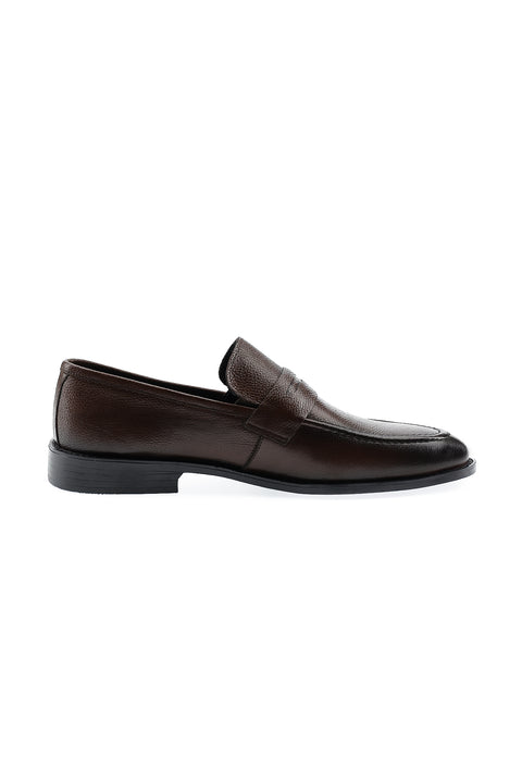 Medium Brown Classic Leather Shoes