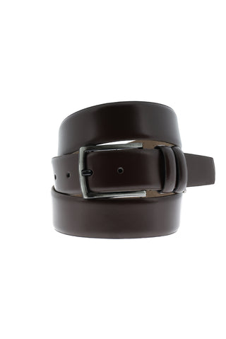  Koyu Kahve Klasik Deri Kemer