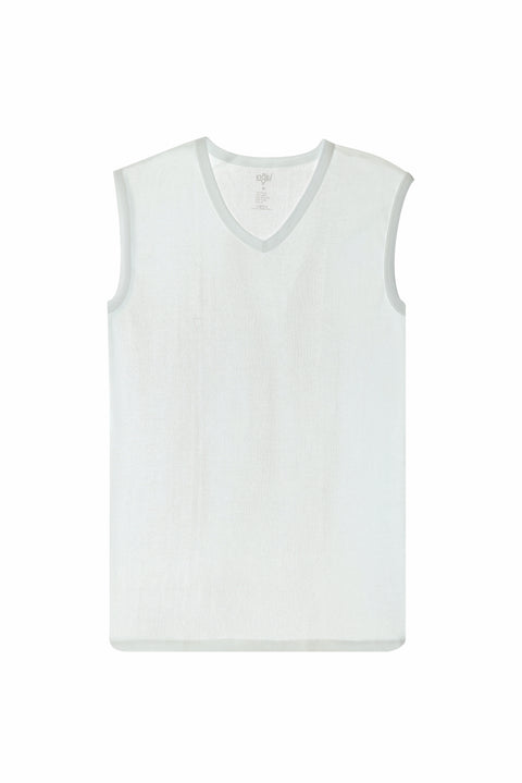 Beyaz 2'li Pamuk Atlet Seti