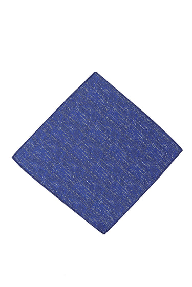  Orta Lacivert 3'lü Kravat Mendil Kol Düğmesi Seti