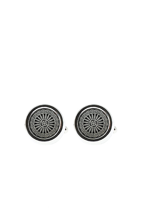Metallic Gray Cufflinks