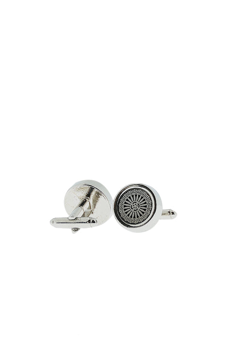 Metallic Gray Cufflinks