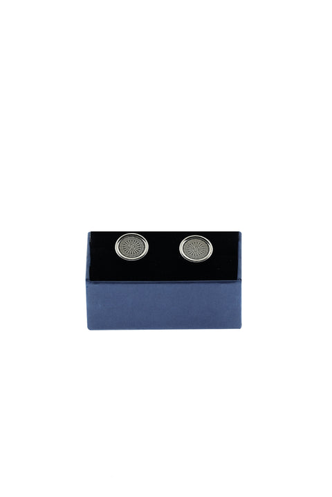 Metallic Gray Cufflinks
