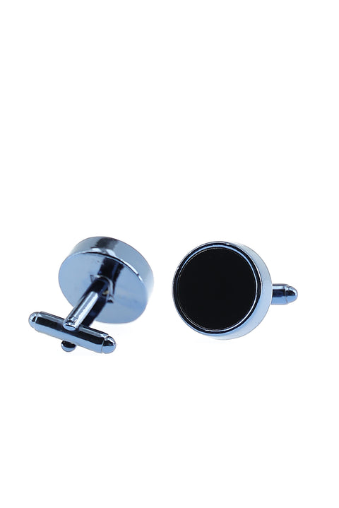 Medium Navy Cufflinks