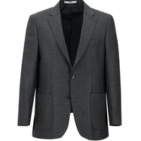 Orta Antrasit 4 Drop Relaxed Fit Rahat Kesim Desenli Ceket