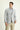 Orta Gri Slim Fit Dar Kesim Desenli Spor Ceket