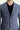 Orta Lacivert Relaxed Fit Rahat Kesim Desenli Spor Ceket
