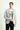  İndigo Slim Fit Dar Kesim Desenli Pamuklu Keten Karışımlı Spor Ceket