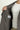 Koyu Kahve Slim Fit Dar Kesim Kruvaze Çizgili Keten Karışımlı Ceket