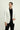 Krem Super Slim Fit Ekstra Dar Kesim Fit Desenli Spor Ceket