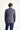  Açık Lacivert Slim Fit Dar Kesim Desenli Spor Keten Karışımlı Ceket