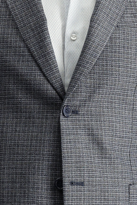 Light Navy Blue 7 Drop Slim Fit Jacket