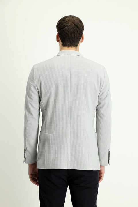 Taş 6 Drop Regular Fit Standart Kesim Klasik Kareli Ceket