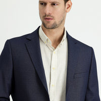 Dark Navy 6 Drop Regular Fit Classic Jacket