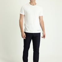 Koyu Lacivert Regular Fit Standart Kesim Likralı Denim Look Pantolon