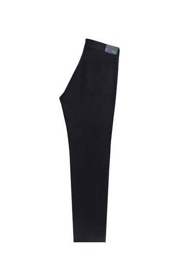 Koyu Lacivert Slim Fit Dar Kesim Likralı Kanvas / Chino Pantolon