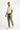 Orta Haki Regular Fit Likralı Kanvas / Chino Pantolon