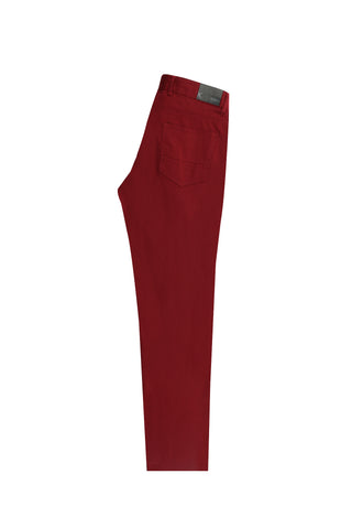  Açık Bordo 7 Drop Slim Fit Dar Kesim Likralı Kanvas / Chino Pantolon