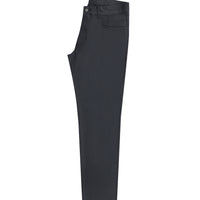Koyu Antrasit Slim Fit Dar Kesim Likralı Kanvas / Chino Pantolon