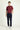 Orta Lacivert Slim Fit Dar Kesim Likralı Saten Kanvas / Chino Pantolon