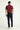 Orta Lacivert Slim Fit Dar Kesim Likralı Saten Kanvas / Chino Pantolon