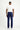 Açık Lacivert Regular Fit Likralı Kanvas / Chino Pantolon