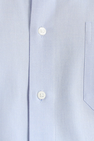 Açık Mavi Uzun Kol Regular Fit Spor Pamuklu Gömlek