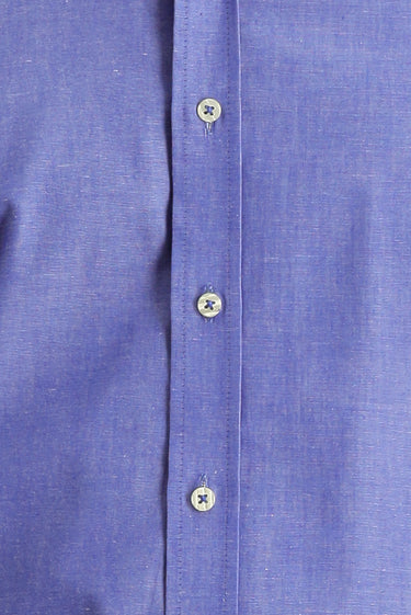 İndigo Uzun Kol Slim Fit Dar Kesim Spor Pamuk Gömlek