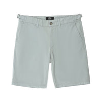 Açık Gri 7 Drop Slim Fit Dar Kesim Pamuklu Bermuda Şort