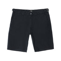 Koyu Lacivert 7 Drop Slim Fit Dar Kesim Pamuklu Bermuda Şort