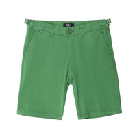 Çimen Yeşili 6 Drop Regular Fit Standart Kesim Pamuklu Bermuda Şort