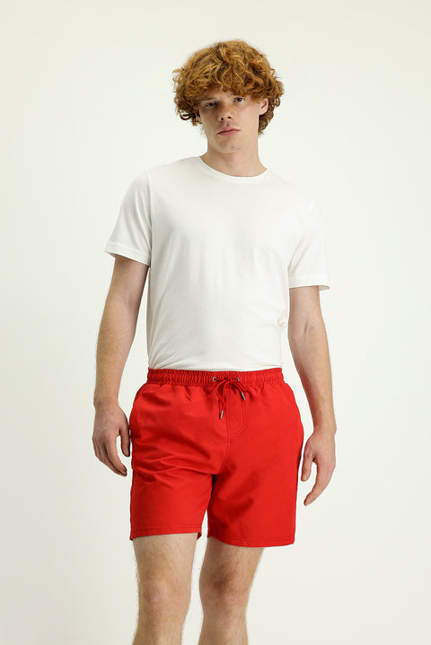 Flag Red Swim Shorts