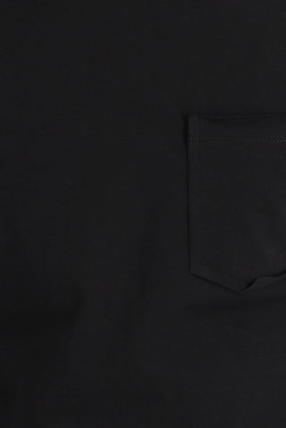  Siyah Bisiklet Yaka Slim Fit Dar Kesim Tişört