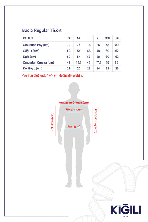 Beyaz V Yaka Regular Fit Nakışlı Pamuklu Süprem Tişört