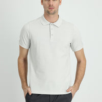 Taş Polo Yaka Regular Fit Nakışlı Pamuk Tişört