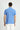  Havacı Mavi Polo Yaka Slim Fit Dar Kesim Pamuk Tişört