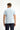 Açık Mavi Polo Yaka Slim Fit Dar Kesim Nakışlı Pamuk Tişört