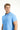 Koyu Mavi  Polo Yaka Slim Fit Dar Kesim Nakışlı Pamuk Tişört
