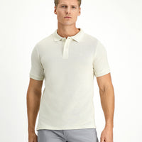 Taş Polo Yaka Slim Fit Dar Kesim Nakışlı Pamuk Tişört