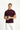 Koyu Bordo Polo Yaka Slim Fit Dar Kesim Nakışlı Pamuk Tişört
