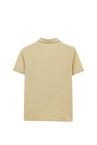  Orta Vizon Polo Yaka Slim Fit Nak??l? %100 Pamuk Ti?ört-Ki??l?