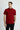 Koyu Kırmızı Polo Yaka Slim Fit Dar Kesim Pamuk Tişört