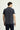 Siyah Polo Yaka Slim Fit Dar Kesim Fermuarlı Pamuklu Tişört