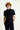 Koyu Lacivert Techno-Line Polo Yaka Slim Fit Dar Kesim Fermuarlı Tişört