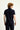 Koyu Lacivert Techno-Line Polo Yaka Slim Fit Dar Kesim Fermuarlı Tişört
