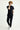 Siyah Techno-Line Slim Fit Dar Kesim Sweatpant / Eşofman Altı